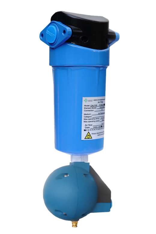 MOISTURE SEPARATOR WITH FILTER