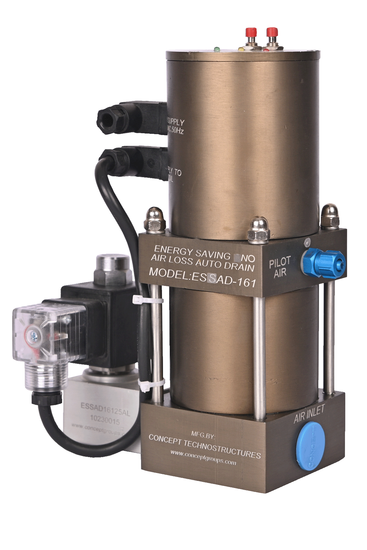 ZERO AIR LOSS DRAIN VALVE