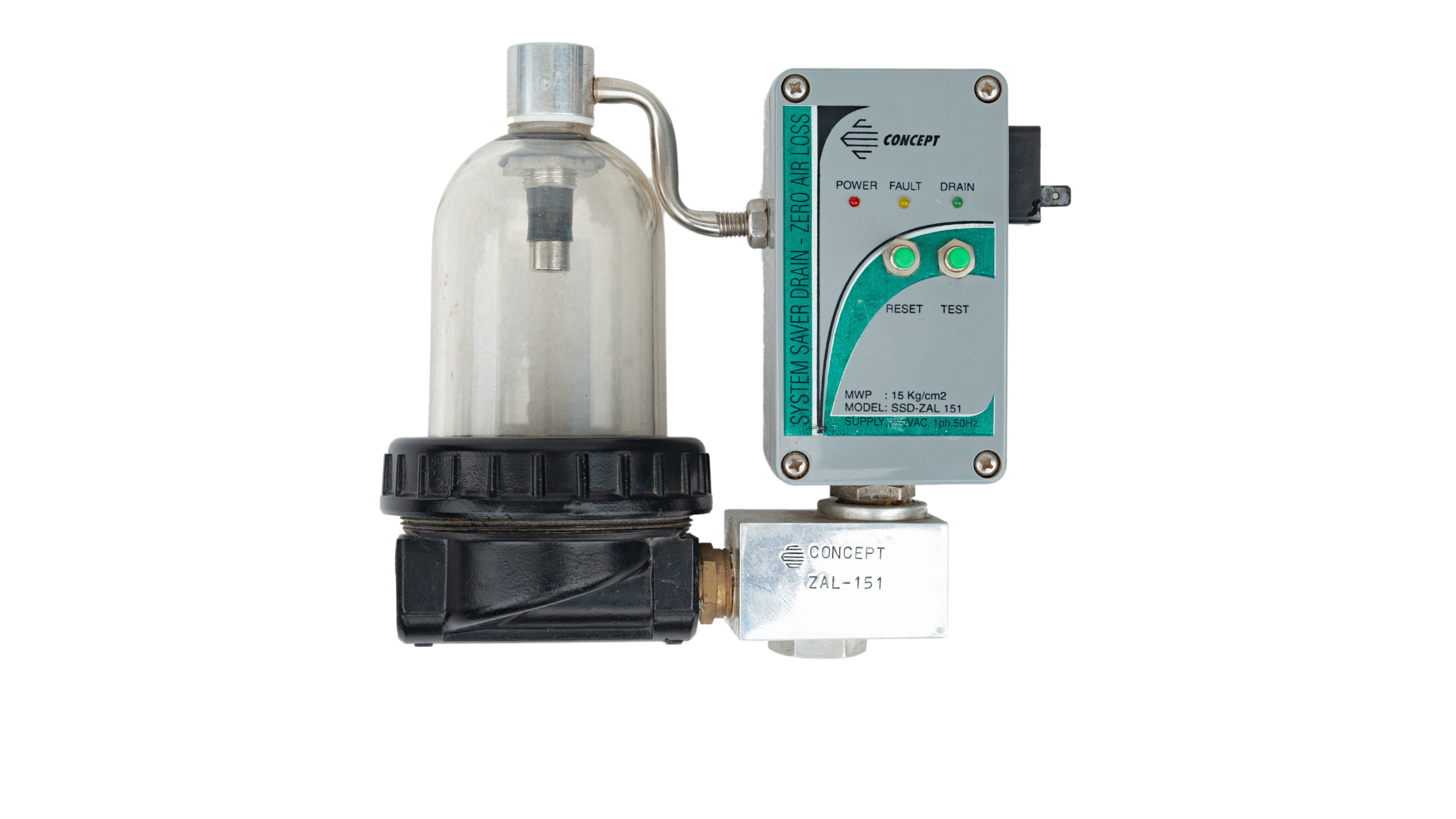 ZERO AIR LOSS DRAIN VALVE